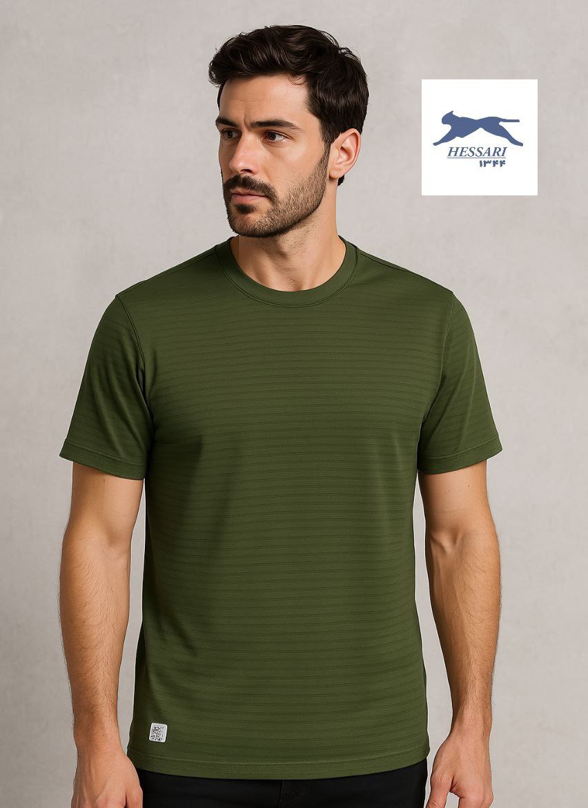 تیشرت یقه گرد پارچه فلامنت تنفسی خنک